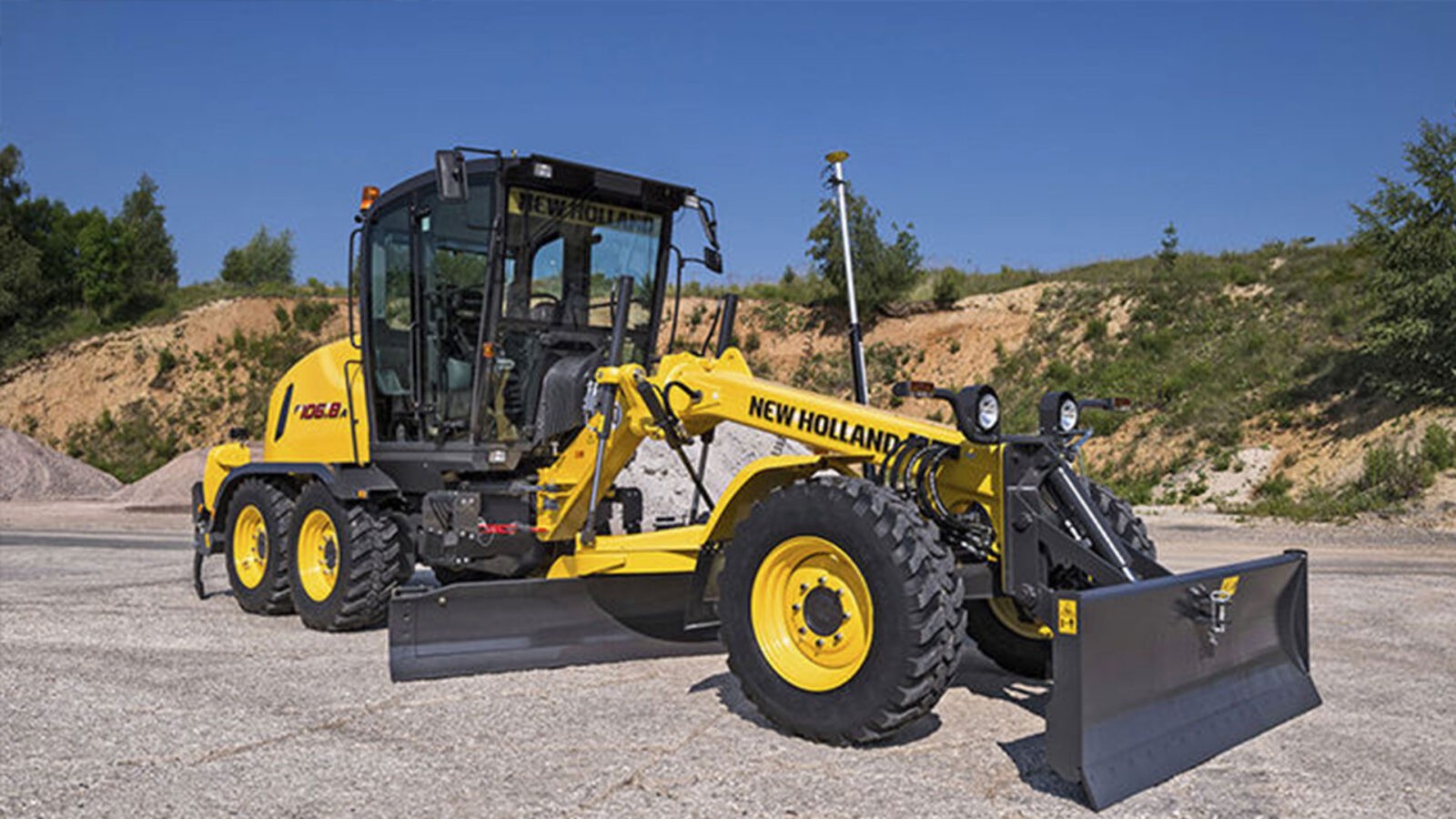 Niveleuse NEW HOLLANDE 3D